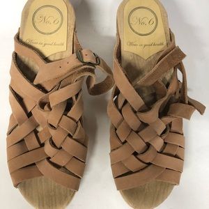 No 6 Catskill braided slingback